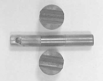 Figure 9 – Shaft and jaws Kolsterised®. After one minute, no failure.